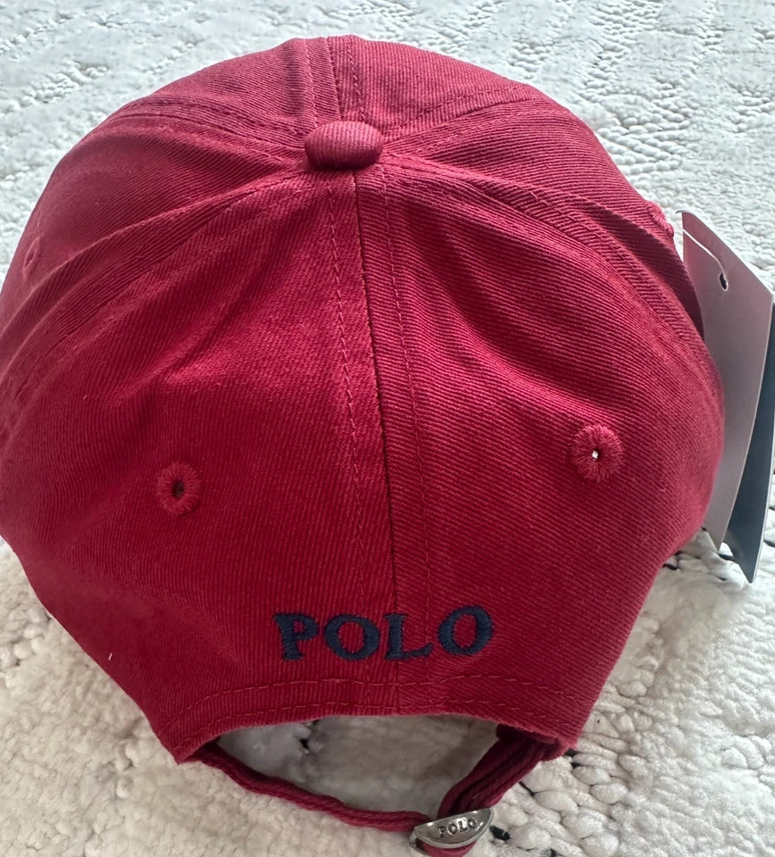 Polo Ralph Lauren Classic Sport Cap, RED(Unisex)