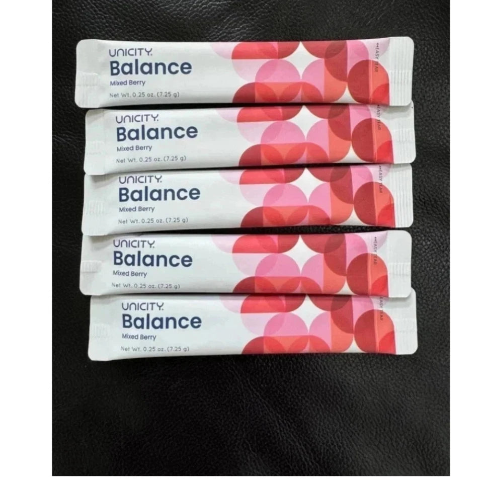 Unicity Balance Mixed Berry 30 Stick Packs | Blood Sugar & Metabolism Support Dietary Supplement Sealed