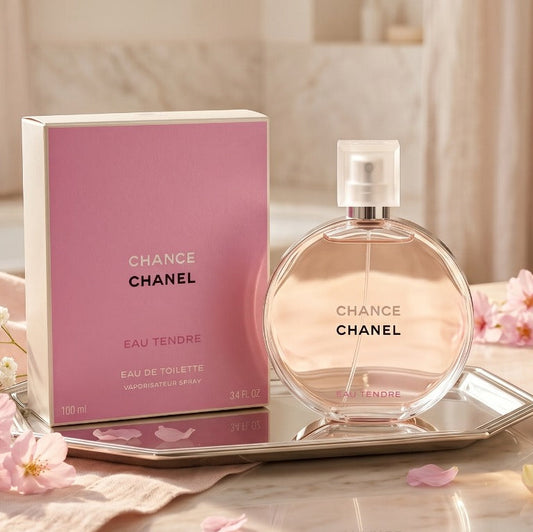 Chanel Chance Eau Tendre Eau De Toilette Spray 100ml / 3.4oz
