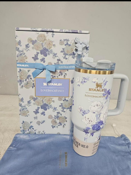 Stanley x LoveShackFancy Everblooming Rosettes 40oz Tumbler - NIB