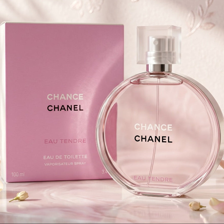 Chanel Chance Eau Tendre Eau De Toilette Spray 100ml / 3.4oz