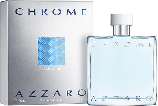 Chrome Azzaro Men's Cologne By Azzaro 3.3oz/100ml Eau De Toilette Spray