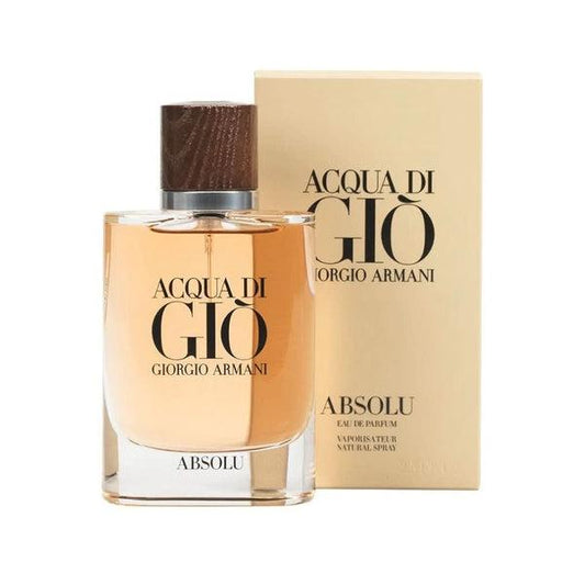 ACQUA DI GIO ABSOLU GIORGIO ARMANI Men Perfume EDP 3.4 oz