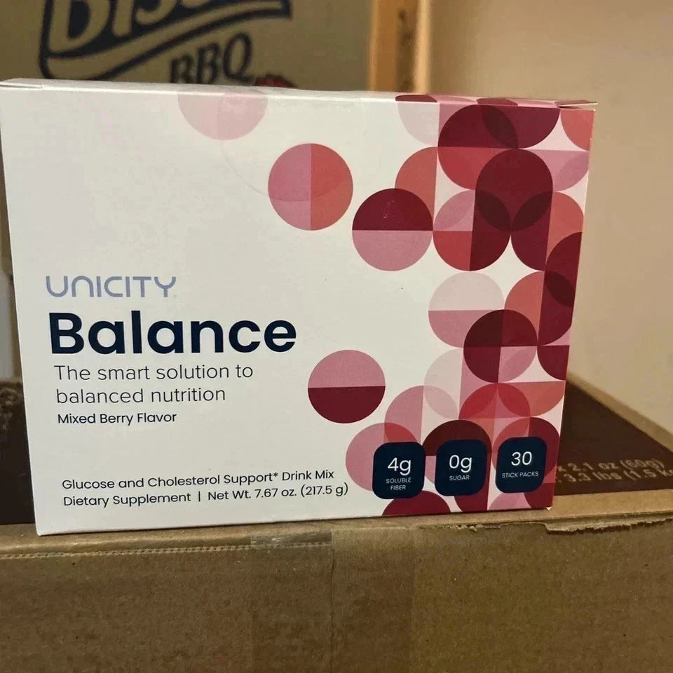 Unicity Balance Mixed Berry 30 Stick Packs | Blood Sugar & Metabolism Support Dietary Supplement Sealed
