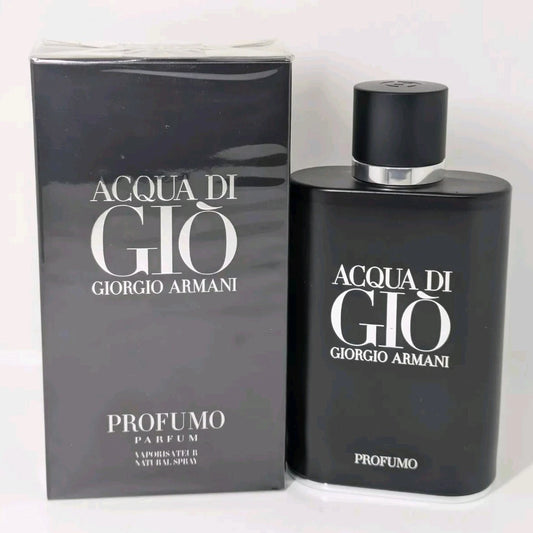 Giorgio Armani Acqua Di Gio Profumo Parfum 4.2oz-125mL 2020-BATCH 100% Authentic