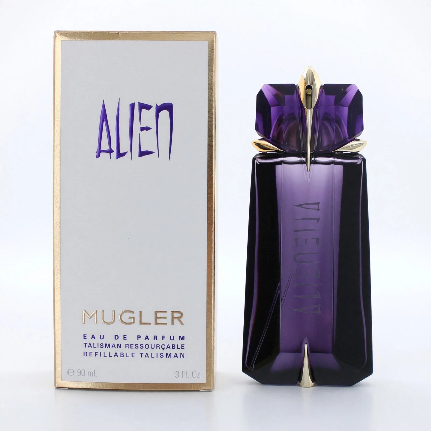 Mugler Alien EDP Spray for Women Refillable 3 oz / 90ml Long-Lasting Designer Perfume