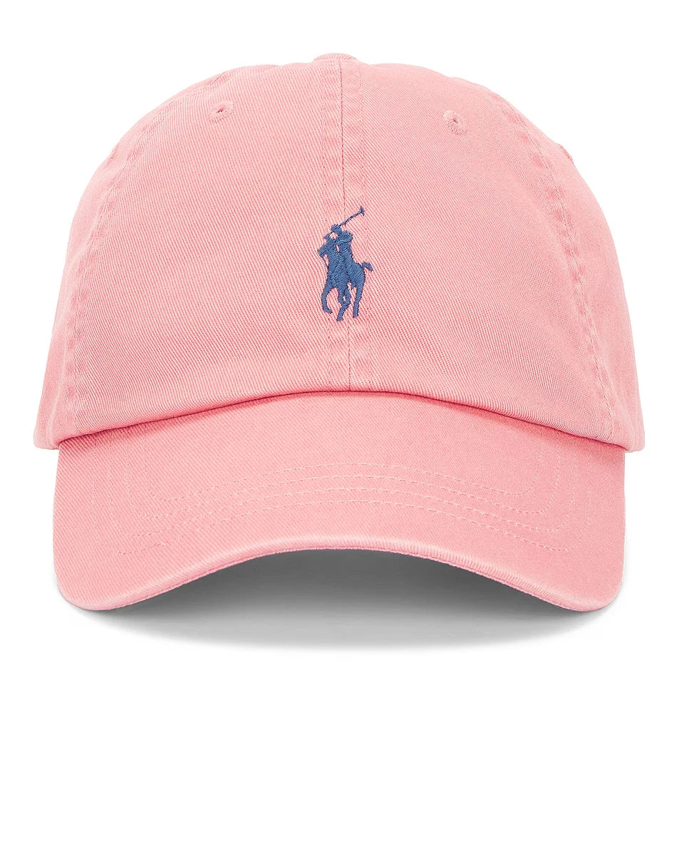 Polo Ralph Lauren Cotton Chino Baseball Cap Desert Rose – Adjustable Unisex Hat