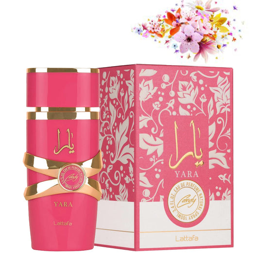 Yara Candy by Lattafa Perfumes - 3.4oz Eau de Parfum FREE SHIPPING US