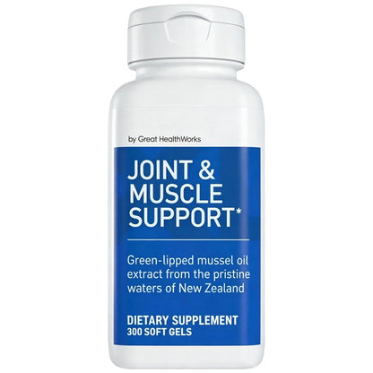 OmegaXL Green Lipped Mussel Joint Support Capsules | Omega-3 Dietary Supplement | New & Sealed