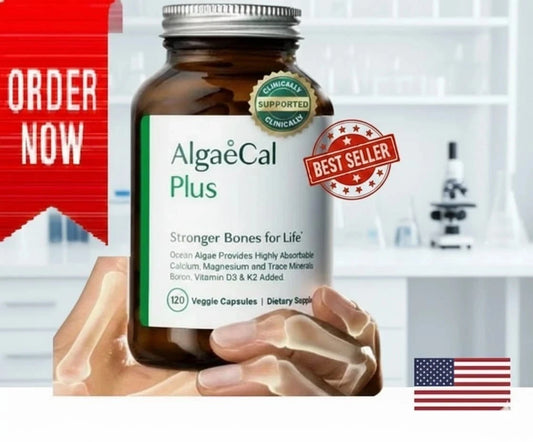 ALGAECAL Plus - Plant Based Calcium Supplement- Vitamin D3 (720 mg)