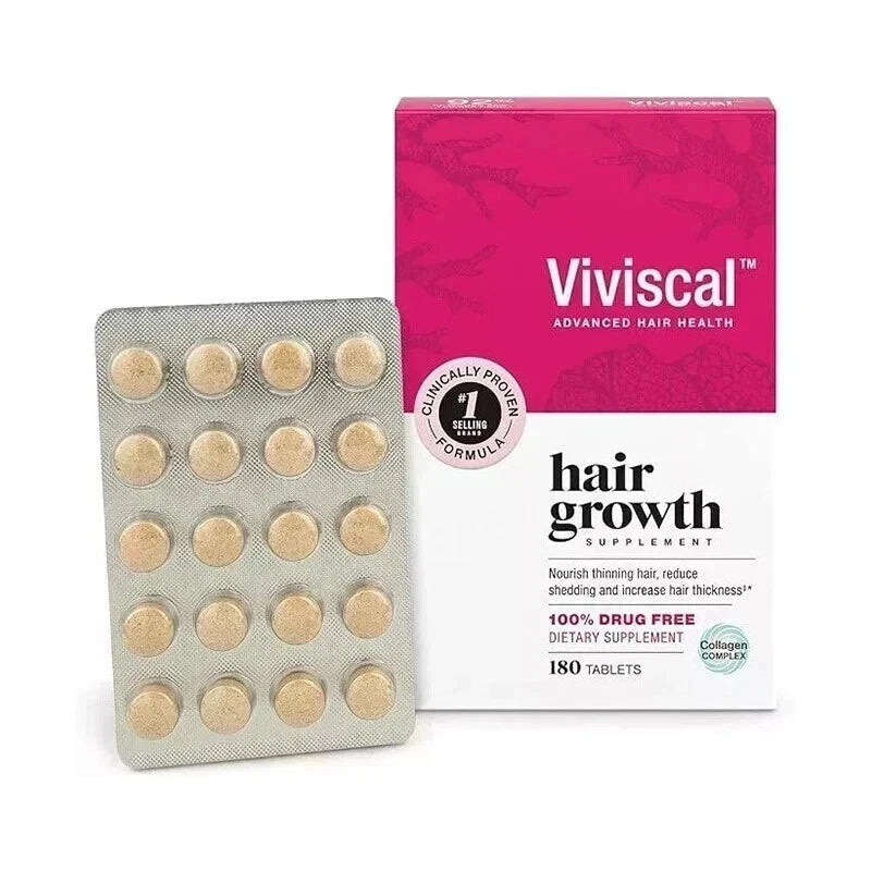 Viviscal Professional Hair Supplement for Women 180 Tablets | Hair Growth & Thickness Support | Exp. 07/2027