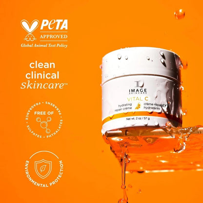 IMAGE Skincare Vital C Hydrating Repair Crème 2 oz (57g) | Antioxidant Facial Moisturizer | New