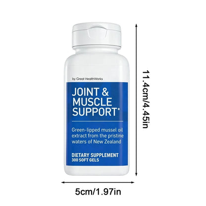 OmegaXL Green Lipped Mussel Joint Support Capsules | Omega-3 Dietary Supplement | New & Sealed