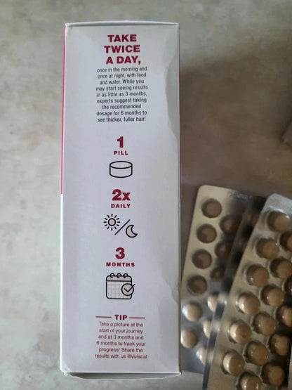 Viviscal Professional Hair Supplement for Women 180 Tablets | Hair Growth & Thickness Support | Exp. 07/2027