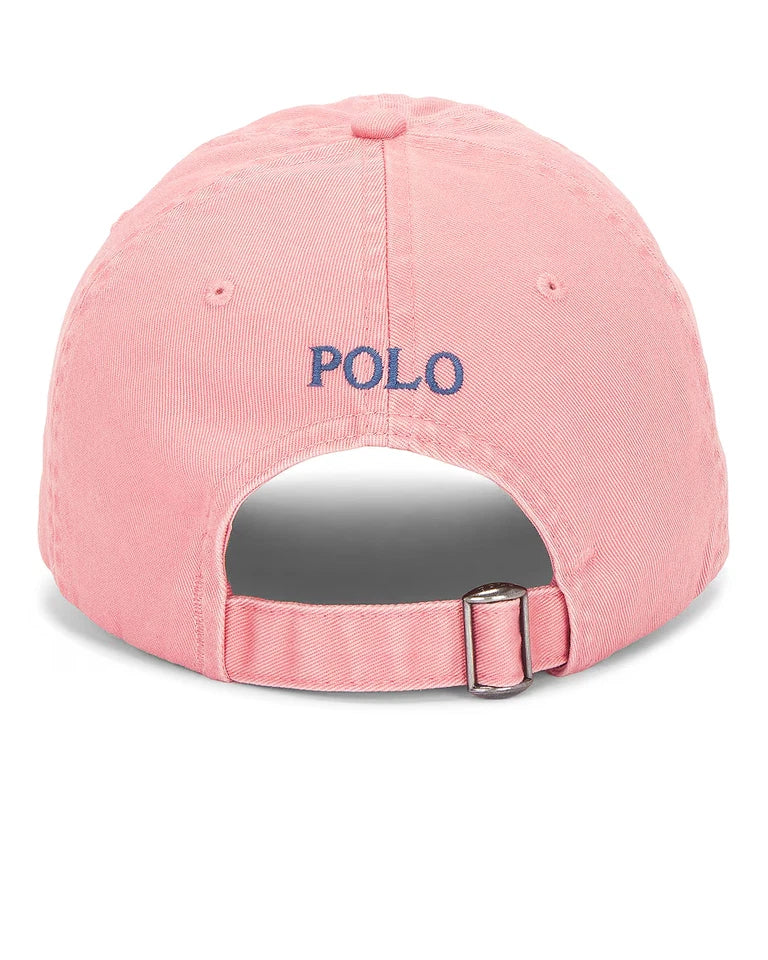 Polo Ralph Lauren Cotton Chino Baseball Cap Desert Rose – Adjustable Unisex Hat