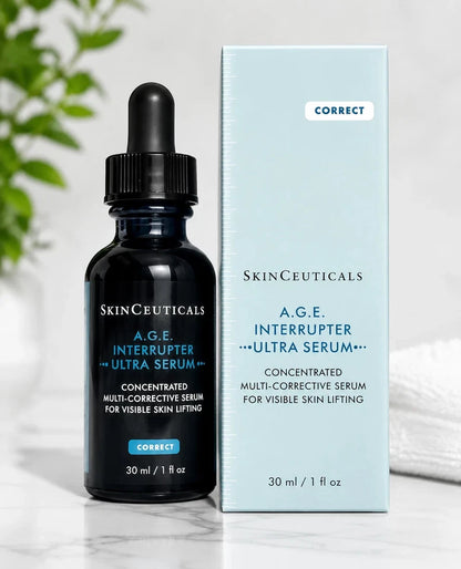 SkinCeuticals A.G.E. Interrupter Ultra Serum 1 oz / 30ml Anti-Aging Face Serum | New & Sealed