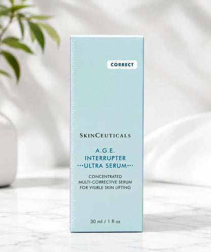 SkinCeuticals A.G.E. Interrupter Ultra Serum 1 oz / 30ml Anti-Aging Face Serum | New & Sealed